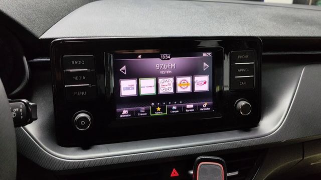 Монтаж Оригинальной камеры с активацией Skoda Rapid 2020+ смотреть онлайн