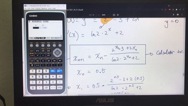 Fast Newton Raphson Iteration with fx-CG50 смотреть онлайн
