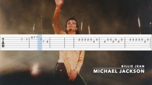 Billie Jean - Michael Jackson (Guitar Tab/Tutorial)