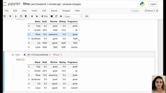 Hindi - How to handle missing values in a Pandas DataFrame using 'fillna' method смотреть онлайн