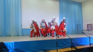 Детский сад "Искорка" г.Нижневартовск танец Богатырская сила