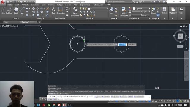 LATIHAN C 2D AUTOCAD смотреть онлайн