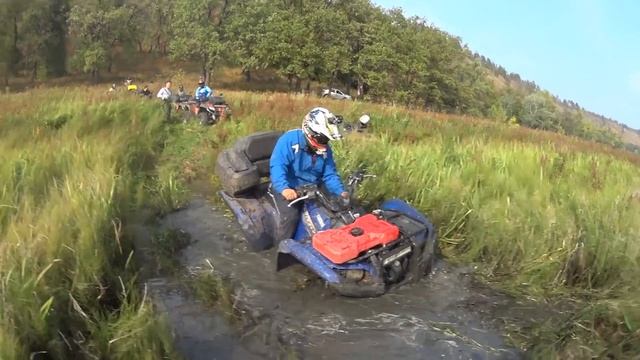 Квадроцикл Can aм BRP Xmr 1000 перевернулся !!! смотреть онлайн