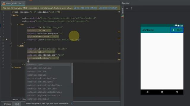 Option Menu di Kotlin - Android Studio смотреть онлайн