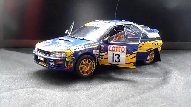 1:18 Subaru Impreza Rally Australia 555 Sunstar