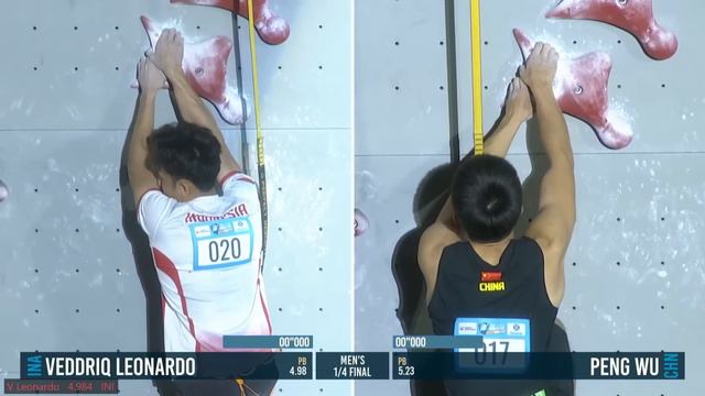 Speed Finals | Seoul | Mens | 2023 | IFSC World Cup смотреть онлайн