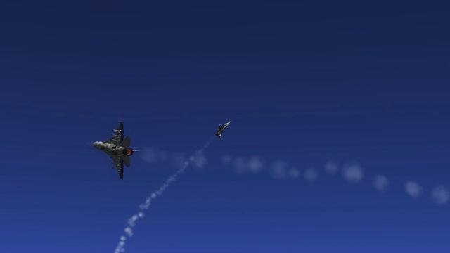 KSP/BDArmory - 3v3 AI Air Combat Highlights смотреть онлайн