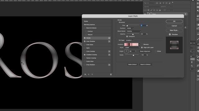 Rose Gold Gradient Photoshop Grd ((Text Effect And Gradients))
