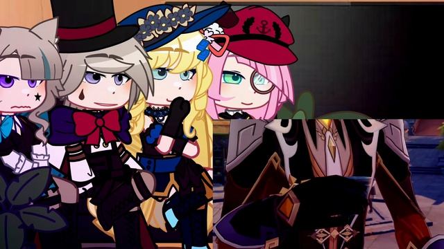 Fontaine React to Zhongli || Genshin Impact || Gacha Club ? смотреть онлайн