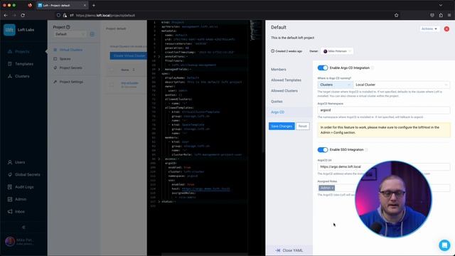 Loft v3 Feature : Argo CD Integration смотреть онлайн