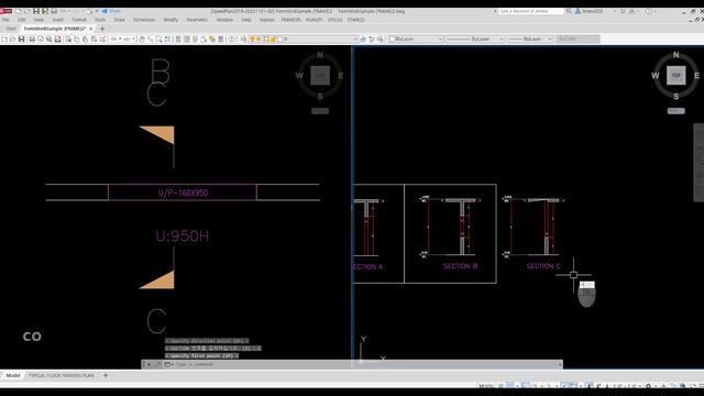 2. Frame Work (Open frame/Beam) | Formwork Design Solution for AutoCAD | Alform смотреть онлайн