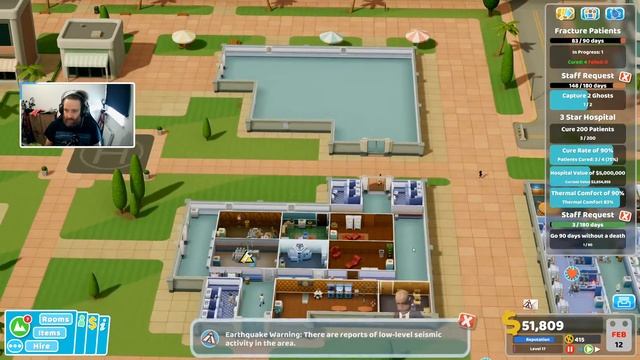 Two Point Hospital Ep 11 Sweaty Palms 3 Stars