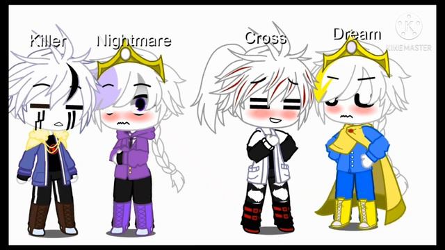guys! look what I found! {Cream and Killermare} Gacha Club смотреть онлайн