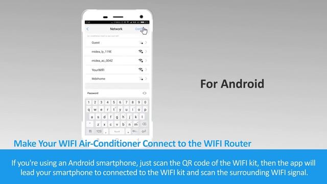 Установка модуля WI FI и настройка программы Midea Air смотреть онлайн