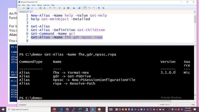 POWERSHELL - BEST PRACTICE - USE FULL CMDLET IN SCRIPT - TAMIL смотреть онлайн