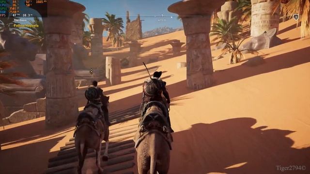 ASSASSIN'S CREED ORIGINS Benchmark Test | i7 - 10750H + RTX 2060 + 16GB RAM | 1080p - PART 1 смотреть онлайн