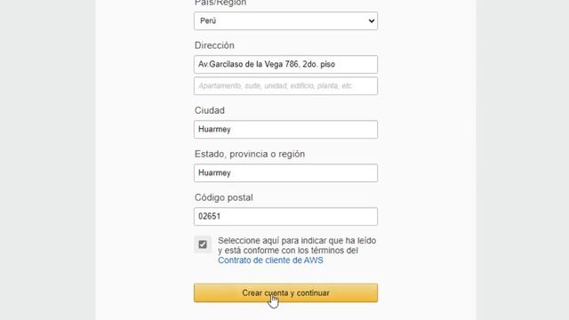 Crear una cuenta gratuita en AWS 2020 (Amazon Web Services) смотреть онлайн