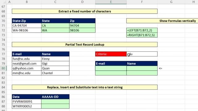 Text Formulas & Functions in Excel Worksheet and Power Query - 365 MECS 06 смотреть онлайн