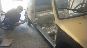 Ока#Замена порогов#Ремонт днища#Часть1