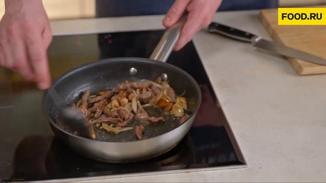 Классический бефстроганов | Рецепты Food.ru смотреть онлайн