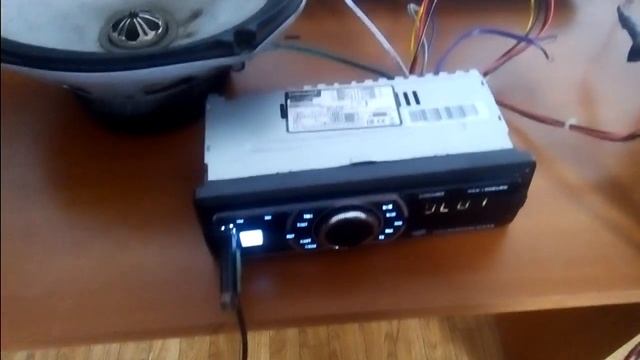 Как подключить авто магнитолу дома к пк,ноутбуку или слушать через флэшку. смотреть онлайн