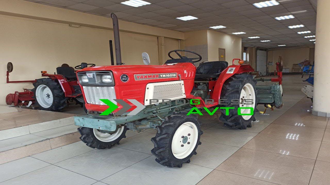 Трактор YANMAR YM1601D в Омске! колея 88 см японский минитрактор с почвенной фрезой 89835622001 смотреть онлайн