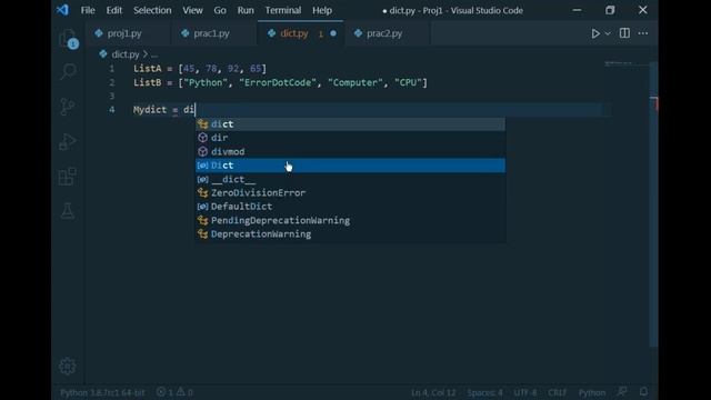 Convert Two Lists Into Dictionary in Python смотреть онлайн