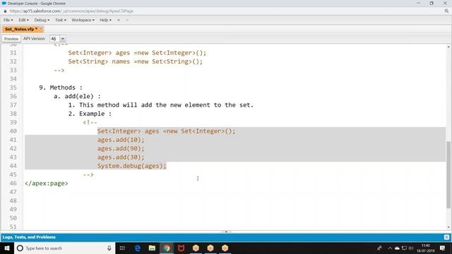 Salesforce Development collections SET #list #set # map #collections смотреть онлайн