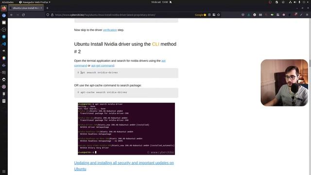 COMO INSTALAR DRIVERS DA NVIDIA NO UBUNTU 20.04 смотреть онлайн