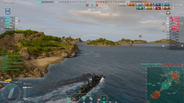 Destroyer Småland: Good player with an excellent result - World of Warships смотреть онлайн