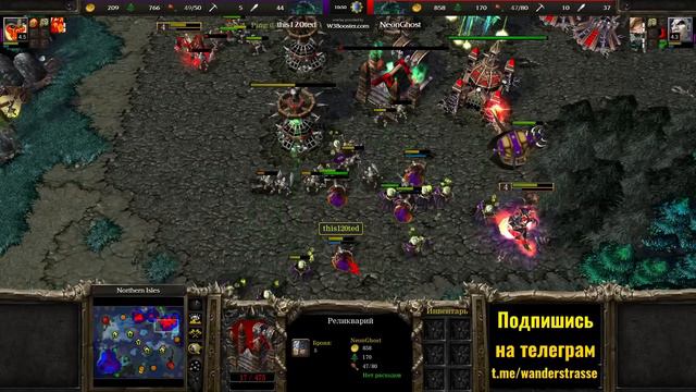 Вы ТАКОГО ещё не видели: Самая СТРАННАЯ стратегия с некромантами в Warcraft 3 Reforged смотреть онлайн