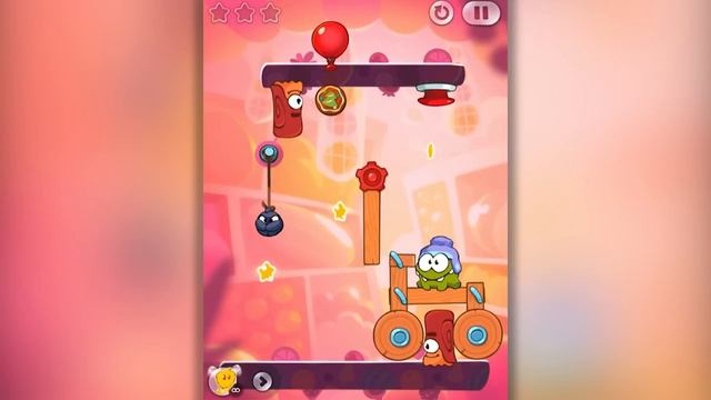 Cut the Rope 2 - Gameplay Walkthrough Part 10 - Fruit Market! 3 Stars! (iOS, Android) смотреть онлайн