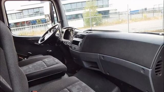 MERCEDES ATEGO 816 EURO5 BOX W/LIFT 11-2010 L499322 WHITE 72795KM