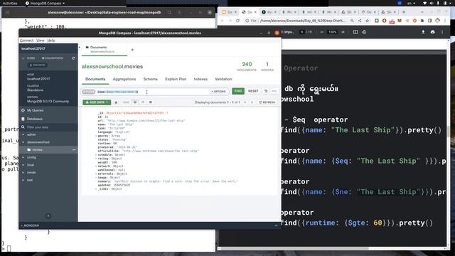 Deep-Dive into MongoDB: Import, Export, Read Operators смотреть онлайн