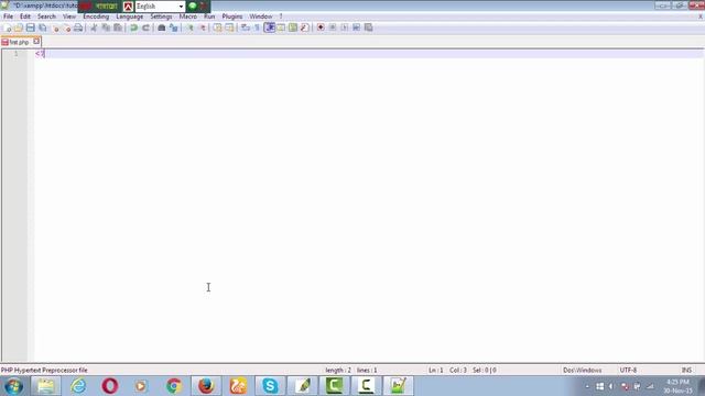 how to use echo print hello world using php in php mqsql bangla tutorials смотреть онлайн