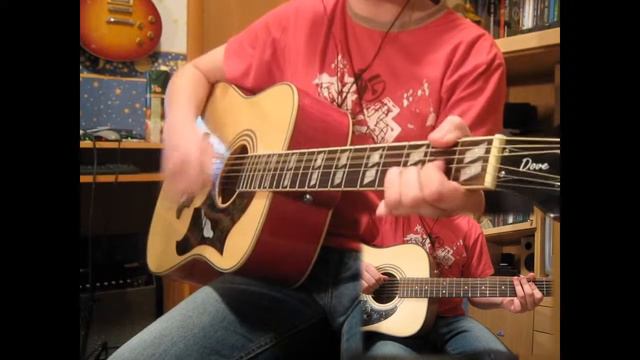 The Beatles - I've Just Seen A Face - Full Guitar Cover смотреть онлайн