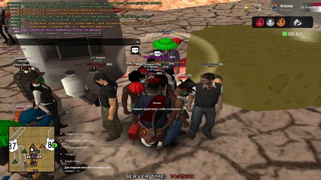 Arizona RP 9мая Квест Крестики Нолики как пройти 100проц. смотреть онлайн