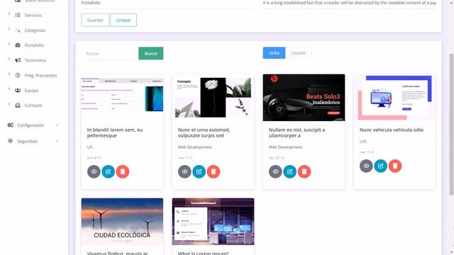 CMS desarrollado con Laravel y VueJS смотреть онлайн