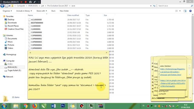 (Link Patch) Tutorial Memasukan Liga Gojek 2018 ke PES 2017 смотреть онлайн