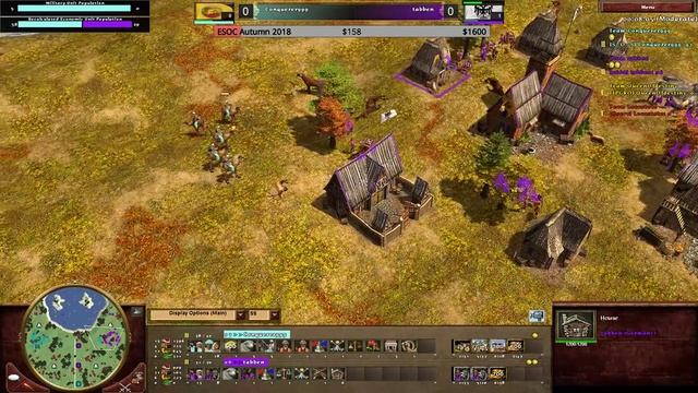 [AoE3] ESOC Grand Tour S1 // Mono-Civ — RO32: Conquerer999 vs tabben смотреть онлайн