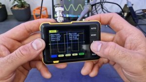 FNIRSI DSO152 Mini Pocket Handheld Oscilloscope (LED instead of a solar cell)