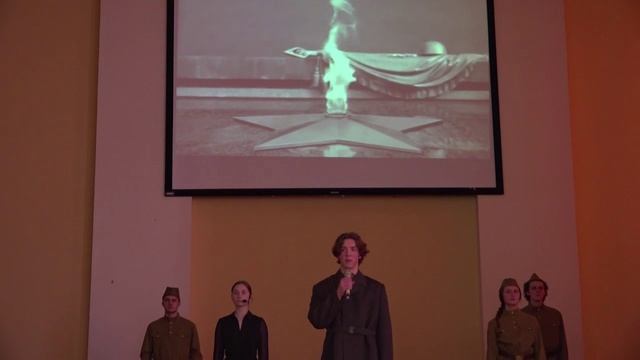 Концерт РГГМУ к 9 мая - Письма с фронта.mp4 смотреть онлайн