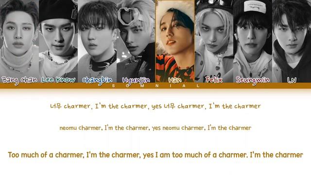 Stray Kids (스트레이 키즈) - Charmer (1 HOUR LOOP) Lyrics | 1시간 가사 смотреть онлайн