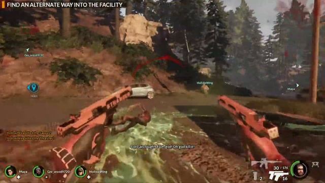 Earthfall Walkthrough CO-OP Part 1 Supply Run смотреть онлайн