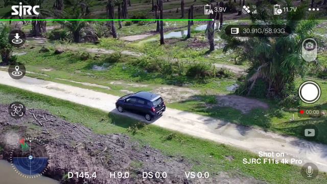 GPS Follow Mode Test With CAR - SJRC F11s 4k Pro #sjrcf11s4kpro #sjrc смотреть онлайн