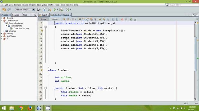 14.7 Collection and Generics Part 4 Comparator with Custom Type смотреть онлайн
