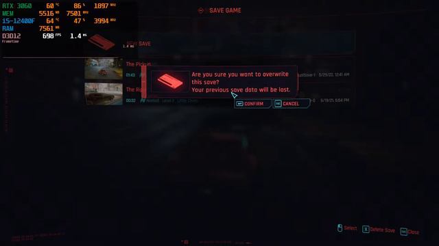 Cyberpunk 2077 - RTX 3060 12GB + i5-12400F смотреть онлайн