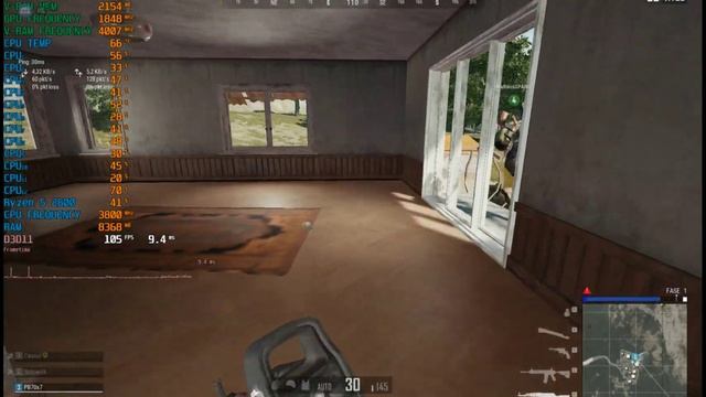 PLAYERUNKNOWN'S BATTLEGROUNDS RYZEN 5 2600 + GTX 1060 3GB 1440p Very Low смотреть онлайн