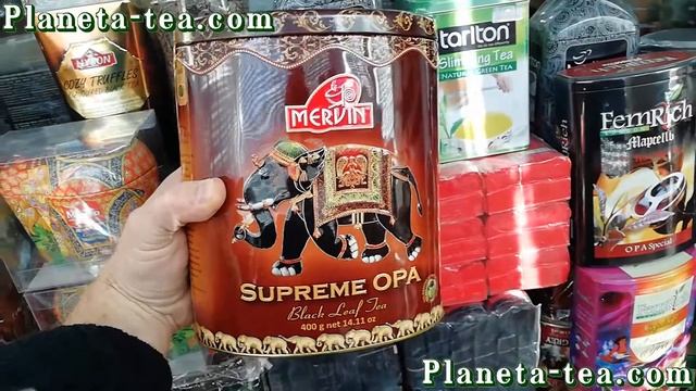 Чай черный Мервин ОПА. Подарки к Праздникам. Tea Mervin. Планета Чая. #Чай смотреть онлайн