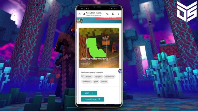 How To Create Minecraft Wallpapers  | NovaSkins | DamShow смотреть онлайн